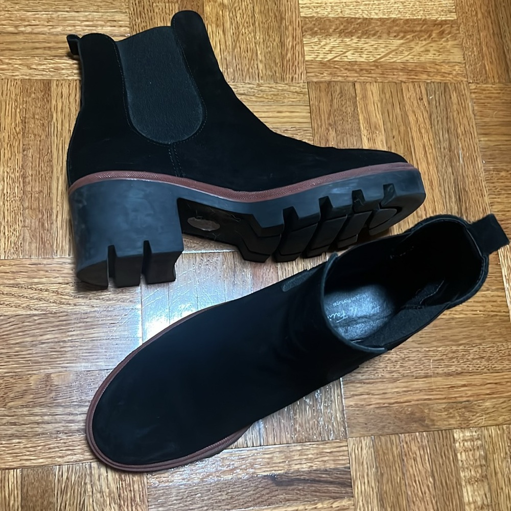 Black Suede Ankle Boots
